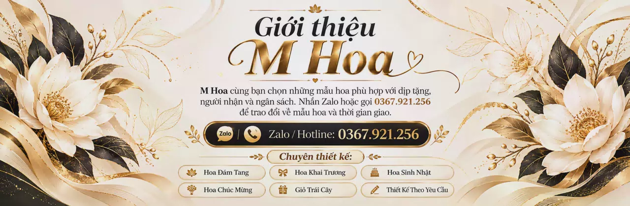 Ảnh bìa Shop hoa tươi Xã Phước Hữu Khánh Hoà - Chọn hoa gửi đúng tâm tình